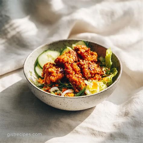 bang bang chicken bowl   minutes  gist recipes
