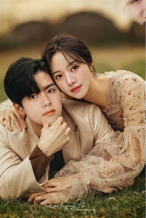 korean couple photoshoot wallpaper mrwallpapercom