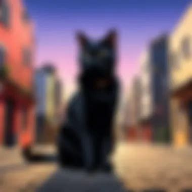 The Enchantment of Black Cats in Anime Narratives