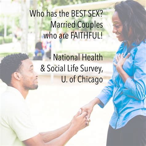 Who has the BEST SEX? Married Couples who are FAITHFUL! - National