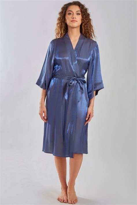 Blue Shifting Secrets Robe - Spicy Lingerie