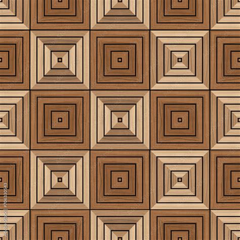 seamless pattern with squares, Wooden floor tiles design, ceramic ...