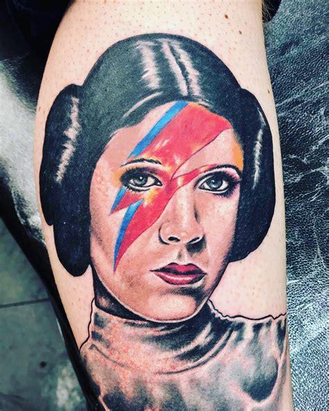 My first Star Wars tattoo! Our general, Rebel Rebel : StarWars