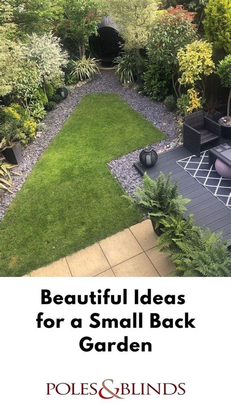 Small Back Garden Ideas with Beautiful Plants and Flowers