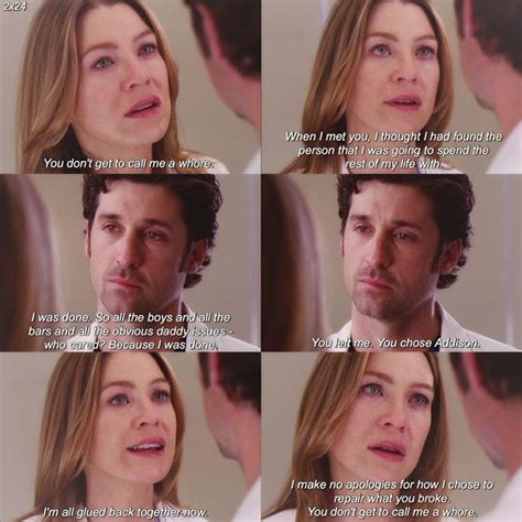 Meredith & Derek | Grey anatomy quotes, Greys anatomy derek, Greys ...