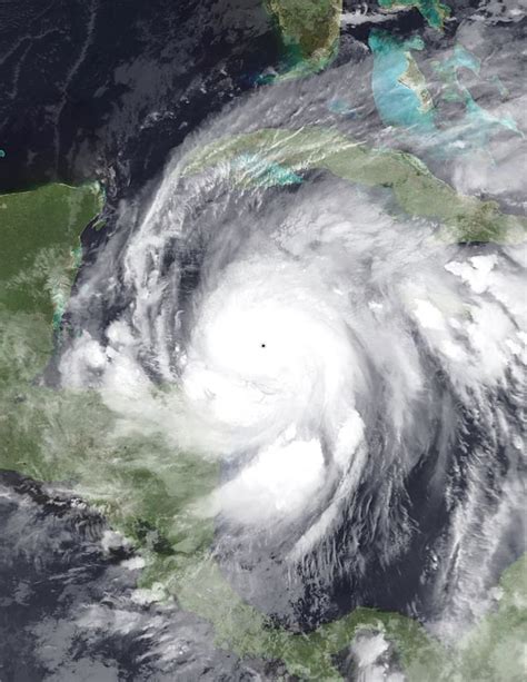 On this day in 2005, Hurricane Wilma became the most intense Atlantic ...