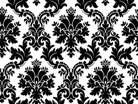 Black and White Damask Wallpapers - Top Free Black and White Damask