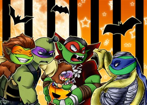 TMNT - Halloween by JaessJinx on DeviantArt