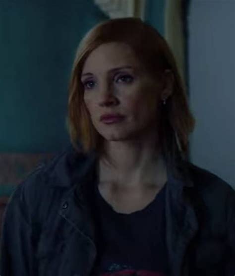 Jessica Chastain Ava Jacket | Ava Cotton Jacket - USAJacket