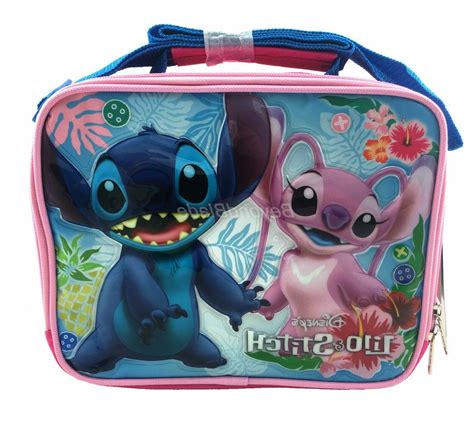 Disney Lilo & Stitch Pink Lunch Box Lunch