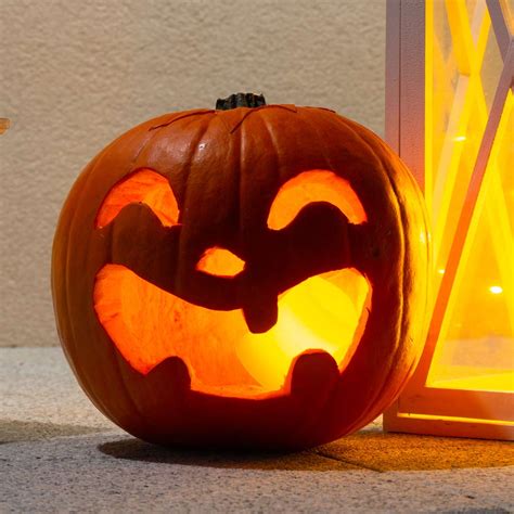 Funny Face Pumpkin Carvings