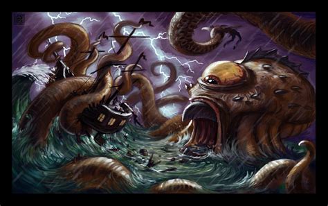 Attack of the Kraken by VegasMike on DeviantArt