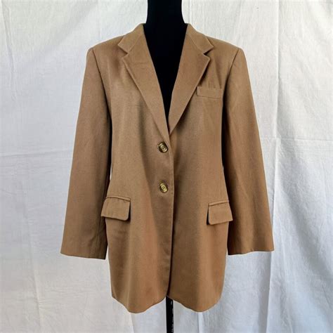 max mara blazer cammello oversize pomella vintage shop