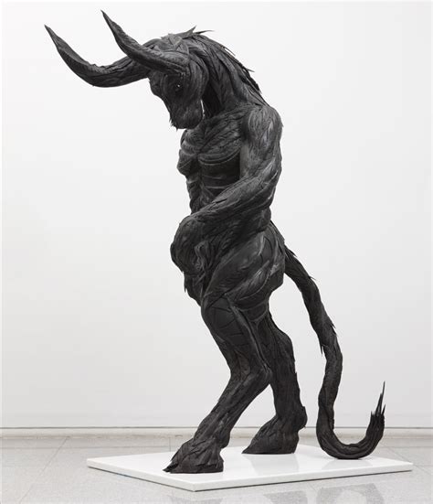 yong ho ji: hybrid human tire sculptures