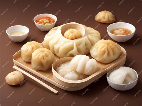 Premium Photo | A China dim sum food ai genareted