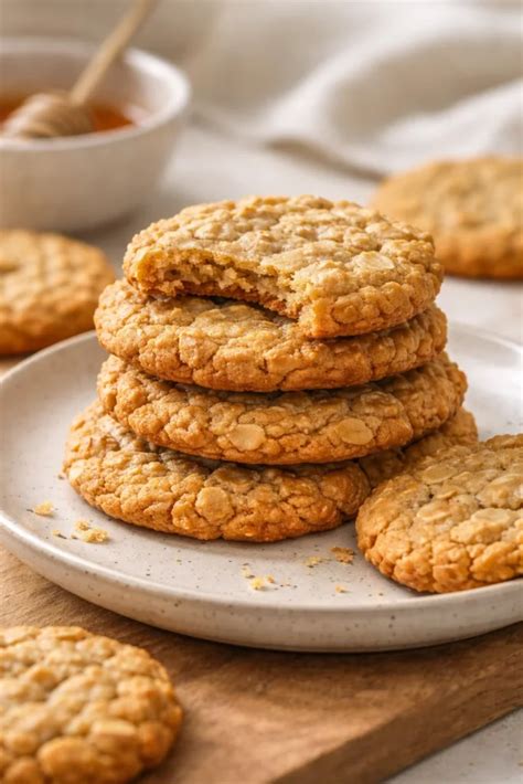 honey oatmeal cookies