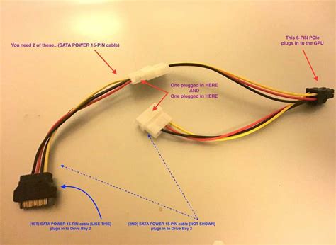 sata hard drive power cable diagram pcs ide  sata power
