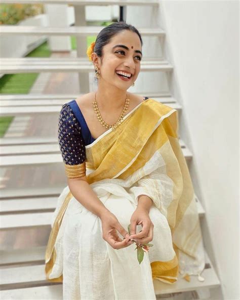 pin  swetha jaya  saree onam outfits onam outfits ideas fancy