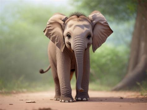 Premium Photo | Baby elephant