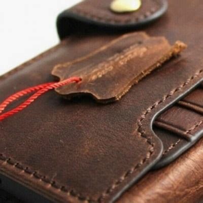 Genuine Leather Case Wallet for Apple iPhone 16 11 12 13 14 15 Pro Max ...