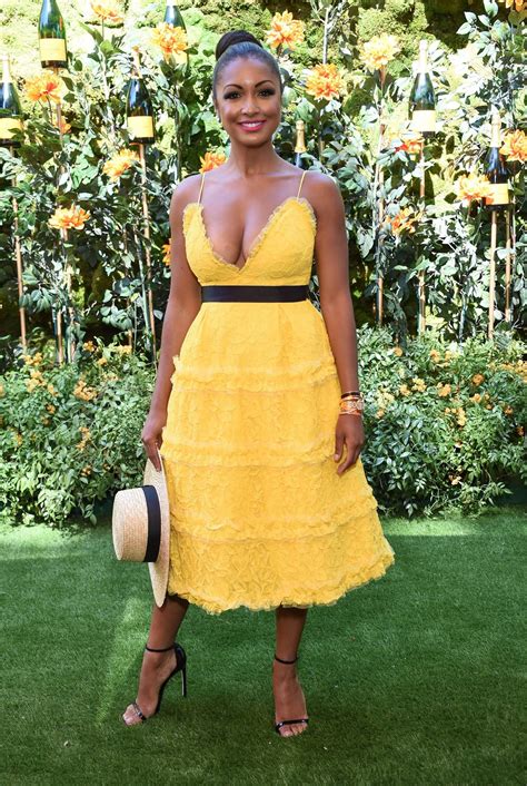 Eboni K. Williams – Veuve Clicquot Polo Classic in LA 10/05/2019