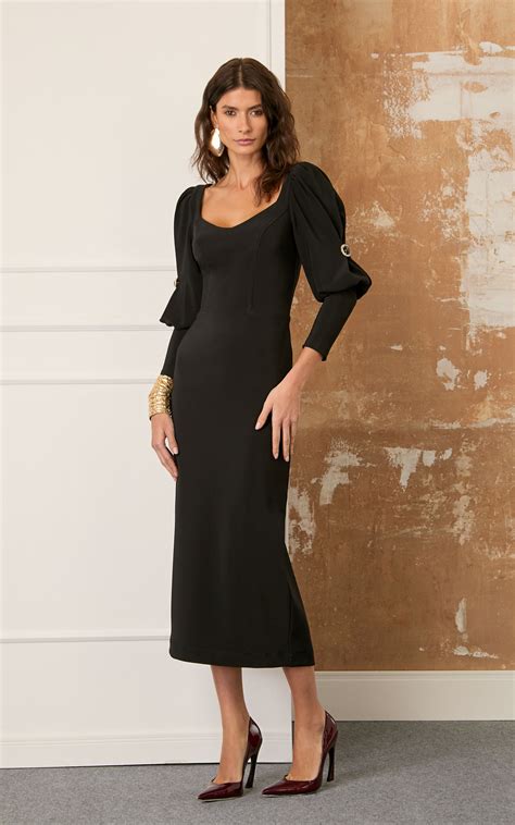 VESTIDO MIDI PRINCESA - ISA PAES - Inspiração pra ser você