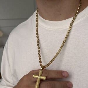 14k Gold Cross, Gold Cross Necklace, 14k Gold Cross Pendant - Etsy