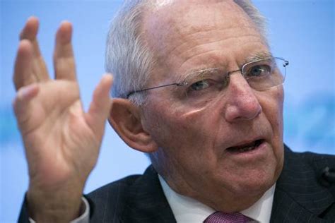 german finance minister wolfgang schauble warns trump administration