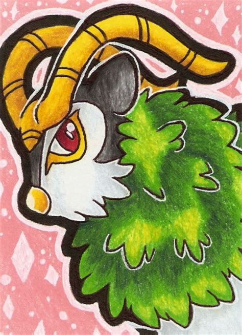 Shiny Gogoat aceo — Weasyl