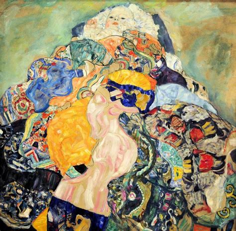Gustav Klimt - Baby (Cradle), 1918 | Pintura figurativa | Gustav klimt ...