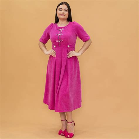 Vestido Barbie - Rosa - Sorih Modas