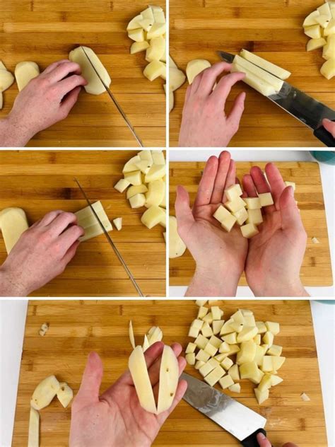 How to Dice Potatoes 2 Ways