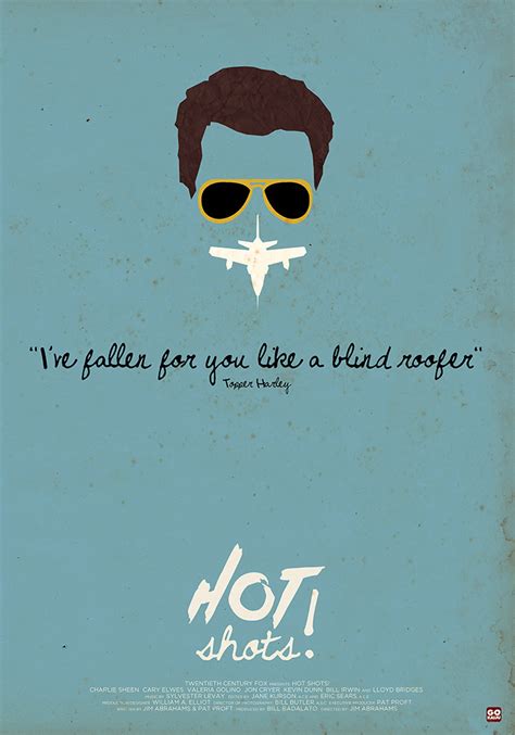 Hot Shots! by Gregory Sacre - Home of the Alternative Movie Poster -AMP-