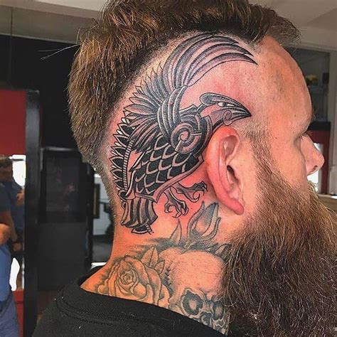 Viking Head Tattoo