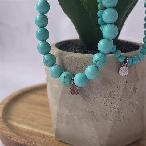 turquoise bracelet grade aa mm otter spirit natural gemstones