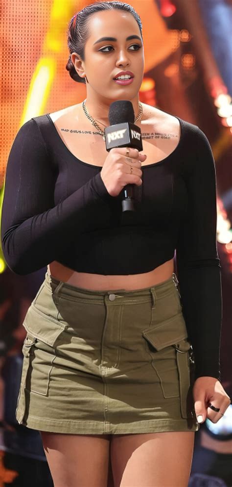 Ava Raine Wearing a Sexy Mini Skirt on Nxt 2 by dragonmatt600 on DeviantArt