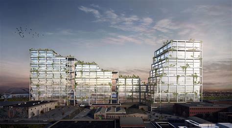 BIG Unveils Mixed-Use Concrete Superstructure for Los Angeles' Arts ...