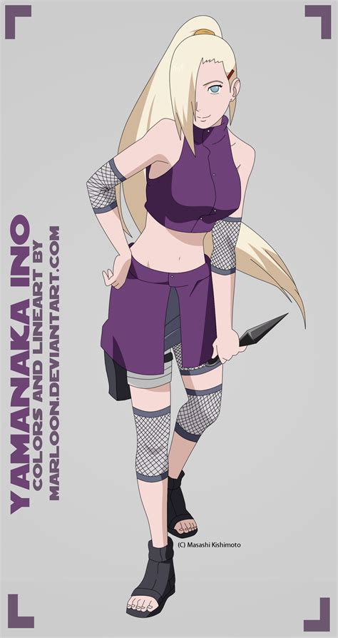 Yamanaka Ino by marloon on DeviantArt