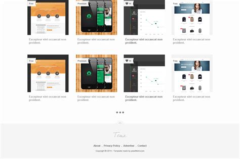 gallery theme psd creative vip