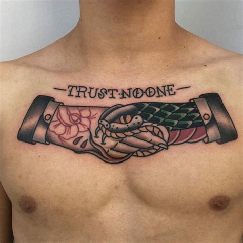 25+ Trust No One Tattoo Designs You Need To See!