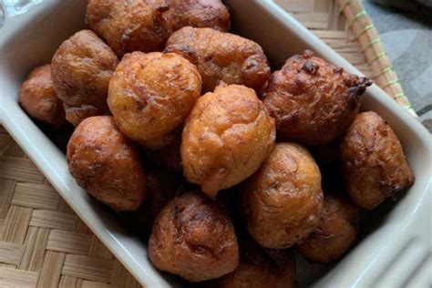 resep cekodok pisang kudapan khas malaysia
