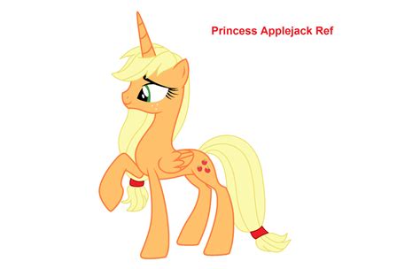 Princess Applejack Ref by gaamatsugirl565 on DeviantArt