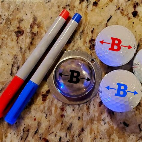 Review Golf Ball Marker, Stainless Steel Golf Ball Stencil, Vivid Golf