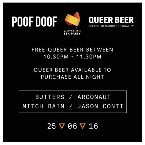 QUEER BEER - POOF DOOF | POOF DOOF
