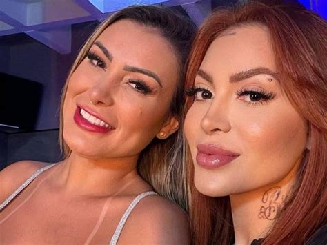 Mari Avila E Orochi Vazado - Andressa Urach revela que namoro com Mari Ávila foi fachada: “Não gosto ...