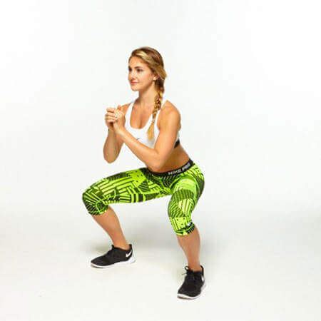 29 day Squat Challenge for Women 2021 - Tikkay Khan