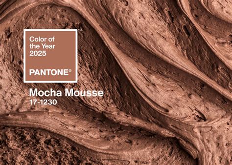 Mocha Mousse Pantone 2025 - Il colore del 2025? Per Pantone è il marrone Mocha Mousse