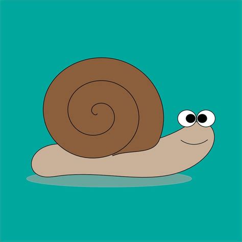 slow animal snail 46607058 Vector Art at Vecteezy