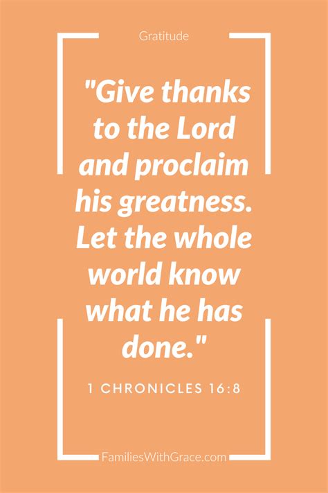 Bible verses about gratitude - Families With Grace