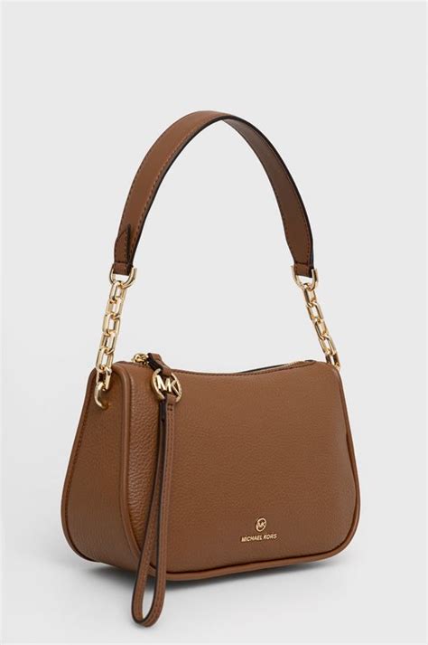 Шкіряна сумочка MICHAEL Michael Kors колір коричневий | ANSWEAR.ua